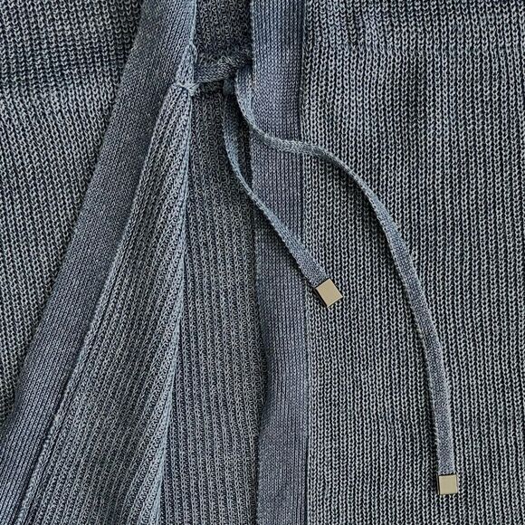 Lafayette 148 New York Vest Blue Marled
Long Line Hemp Cardigan Size S - Picture 9 of 11